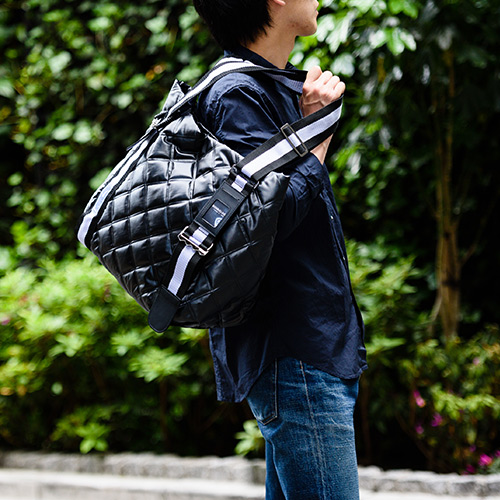 【DOUBLELOOP】JOURNEY SPACE ROUND TOTE