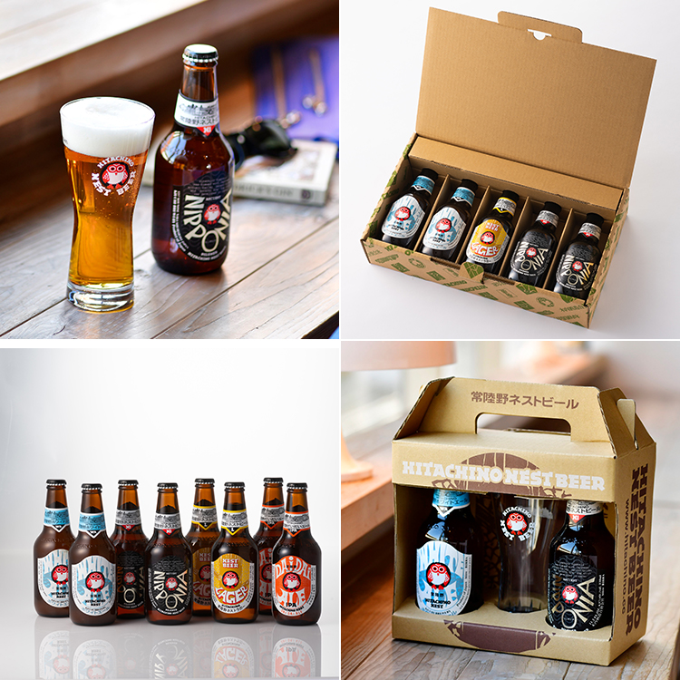 【木内酒造】常陸野ネストビール「限定ニッポニアピルスナー」ギフトセット