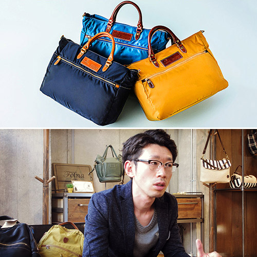 【Folna】マットナイロン4WAYブリーフバッグ