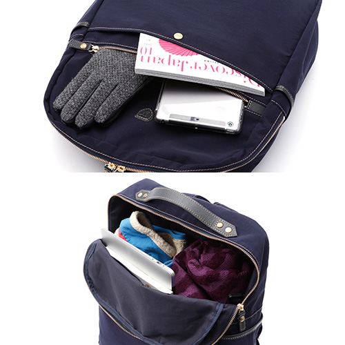 【Folna】マットナイロンリュックL