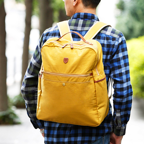 【Folna】マットナイロンリュックL
