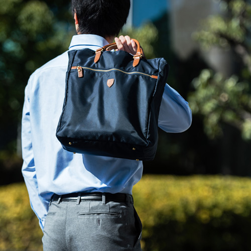 【Folna】縦型ナイロンブリーフバッグ