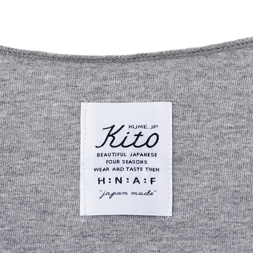 【久米繊維工業】KUME.JP/Kito ワンピースTシャツ