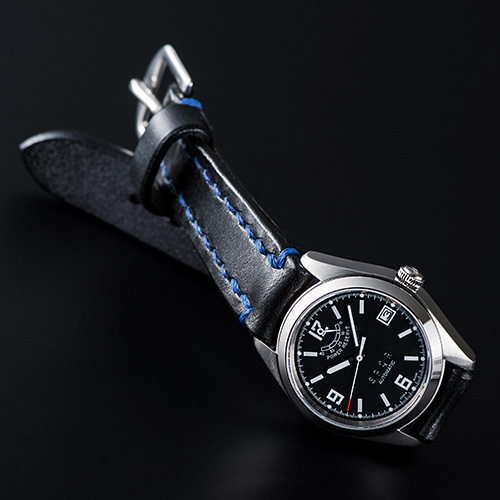 【SPQR】Ventuno pr「ブラック文字盤×SOMESベルト腕時計」