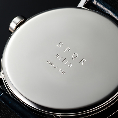【SPQR】SPQR arita ism腕時計 スモールセコンド 37mm