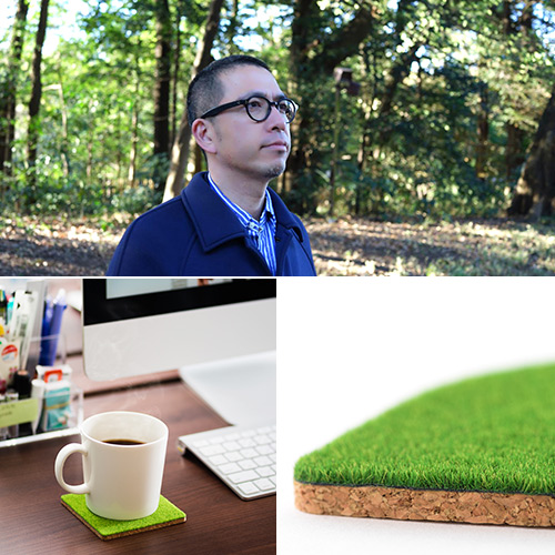 【Ag】Shibaful Cork Coaster