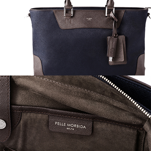 【PELLE MORBIDA】Capitanoリモンタブリーフバッグ