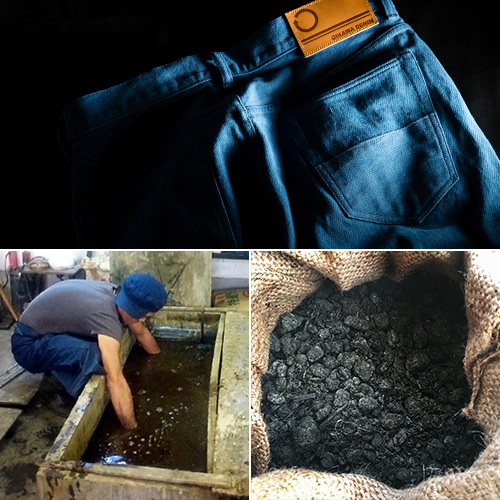 【オイカワデニム】OIKAWA DENIM/藤巻百貨店別注 本建正藍染デニム 及川洋モデル OP-10