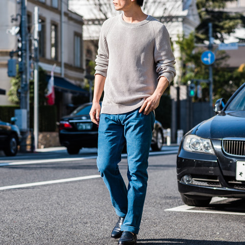 【オイカワデニム】OIKAWA DENIM/藤巻百貨店別注 本建正藍染デニム 及川洋モデル OP-10
