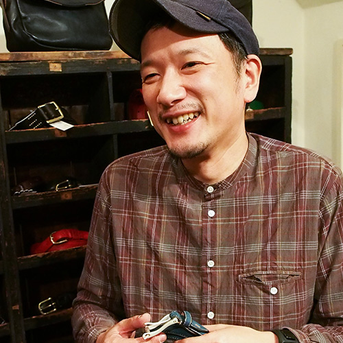 ファイヤーマンバックルベルト ヌバックレザー