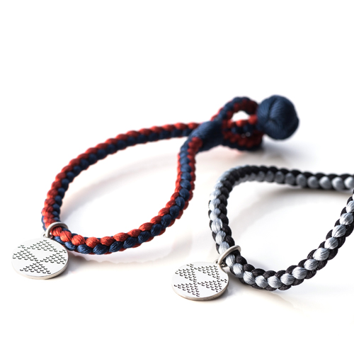 【yoroi】Wrap bracelet KUMIHIMO model