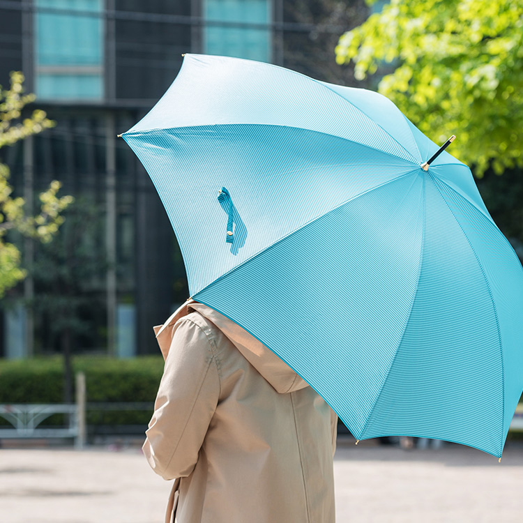 【Tokyo noble】婦人傘／smart-brella ボーダー