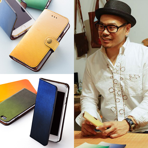 【COTOCUL】2色ぼかし染iPhone 6/6sケース
