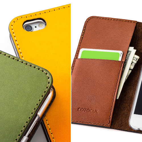 【COTOCUL】2色ぼかし染iPhone 6/6sケース