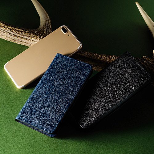 【COTOCUL】黒桟革 iPhone 7 Plusケース