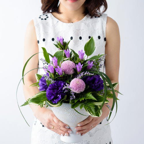 【青山花茂本店】敬老の日フラワーアレンジメント