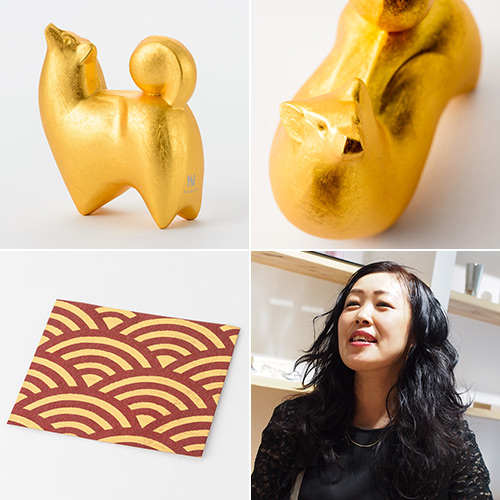 【NAGAE+】Reborn Dog Platinum gold leaf