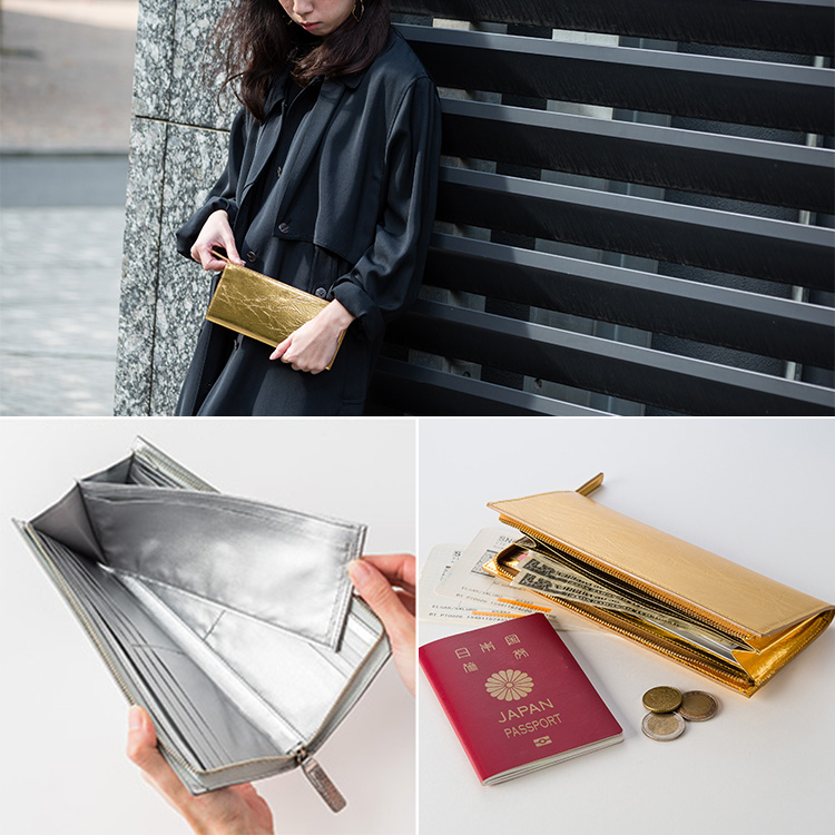 【NAGAE+】TIN BREATH Travel Purse