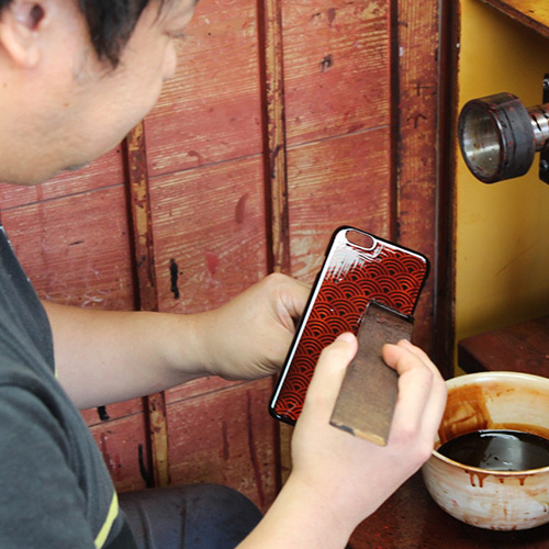 【土直漆器】iPhoneケース