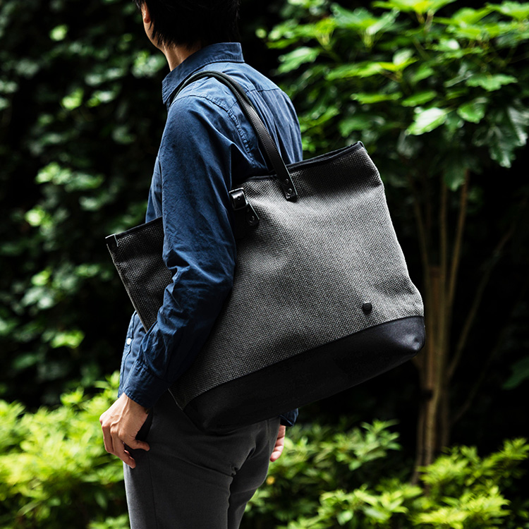 【THE CANVET】Charcoal Tote Bag