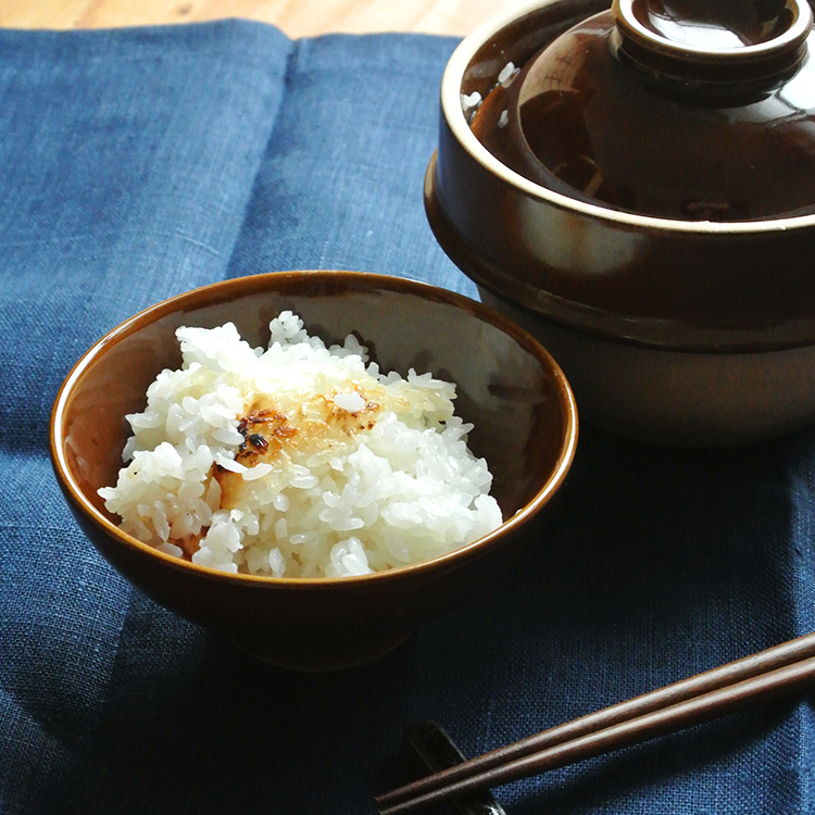 【つかもと】益子焼“kamacco”一合炊き土鍋（土釜）