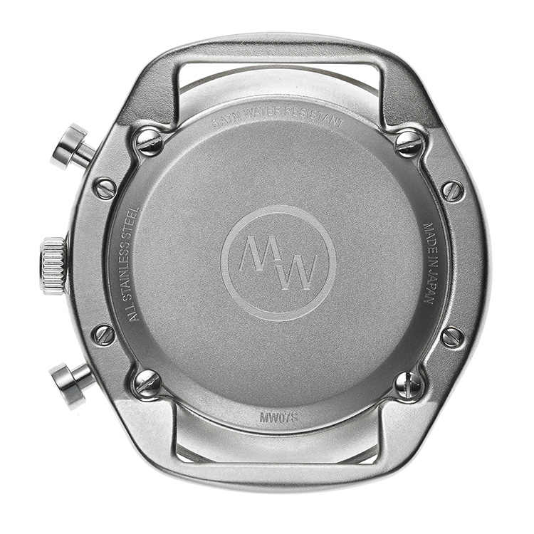 【MASTER WORKS】Quattro/002 クロノグラフ腕時計