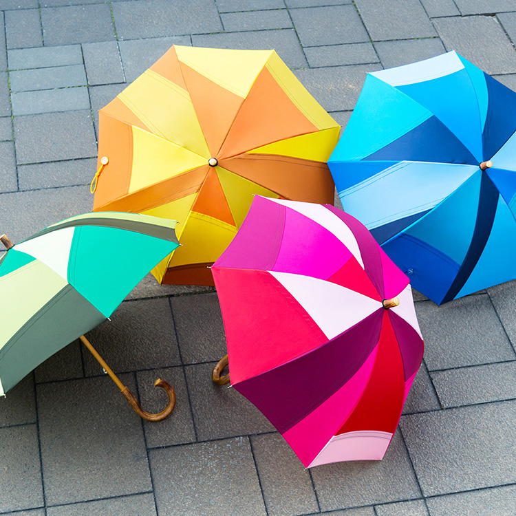 【+RING】Patchwork Umbrella  52cm 晴雨兼用
