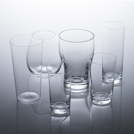 「うすはり」に代表される硝子メーカー「松徳硝子」と、企画・開発段階からコラボレーションをして生まれた松徳硝子ビールグラスコレクション