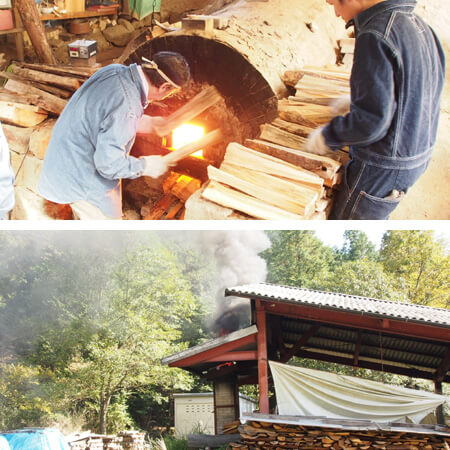 地元・京都府亀岡市に工房がある陶芸家・出口鯉太郎さんのぐい呑み