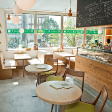 東京・青山にあるSINCERE GARDENのGARDEN CAFE