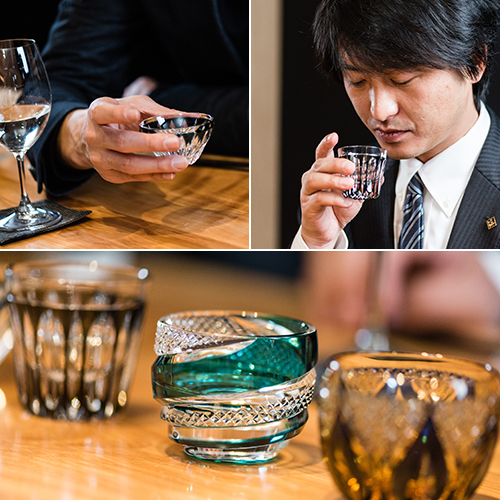 切子やワイングラスで知る奥深さ。酒器で奏でる贅沢な日本酒タイム