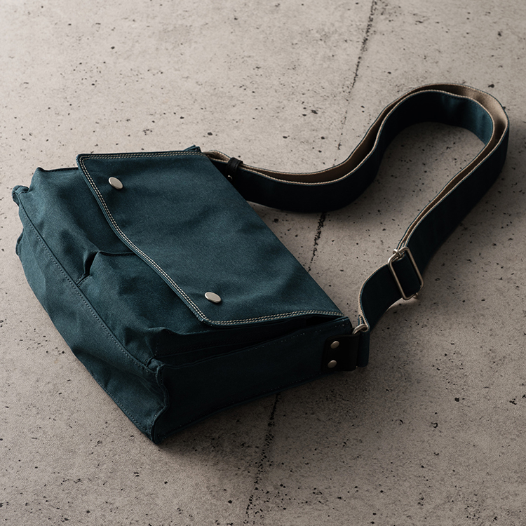 BAGGY PORT】10ozシェルターダック 横型ショルダーバッグ | 藤巻百貨店