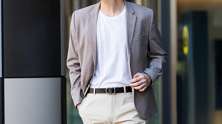 【二宮五郎商店】「あな」がないベルト ブライドルレザーモデル