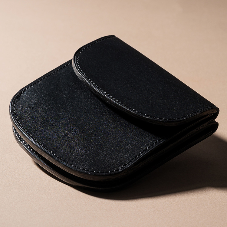 【二宮五郎商店】スカーフェイスホースレザー ラウンドポケットウォレット