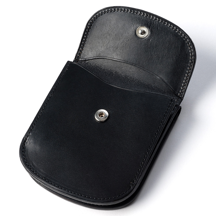 【二宮五郎商店】スカーフェイスホースレザー ラウンドポケットウォレット