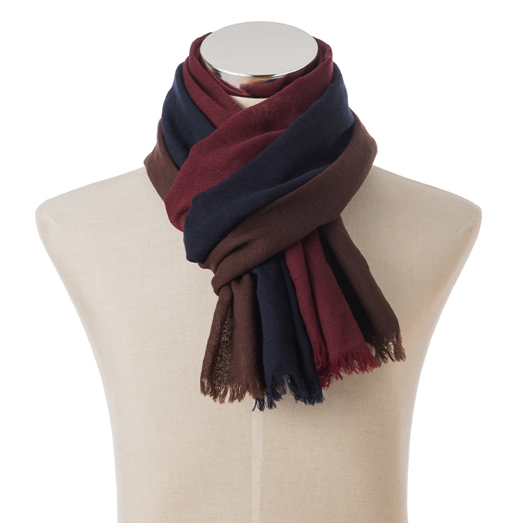 Ahujasons ウールマフラー 3カラー 藤巻百貨店