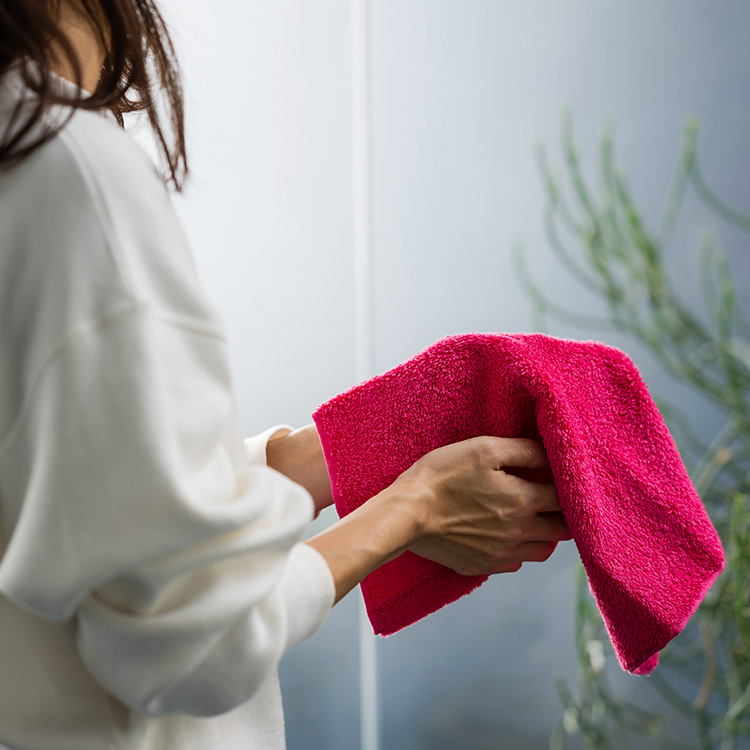 【ヒポポタマス】オーガニックコットン＆バンブー　タオルシリーズ