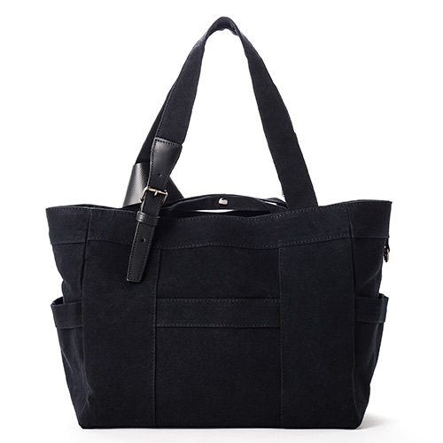 【DOUBLELOOP】JOURNEY resort tote “MEDIUM PLUS”「SPACE」／帆布トートバッグ