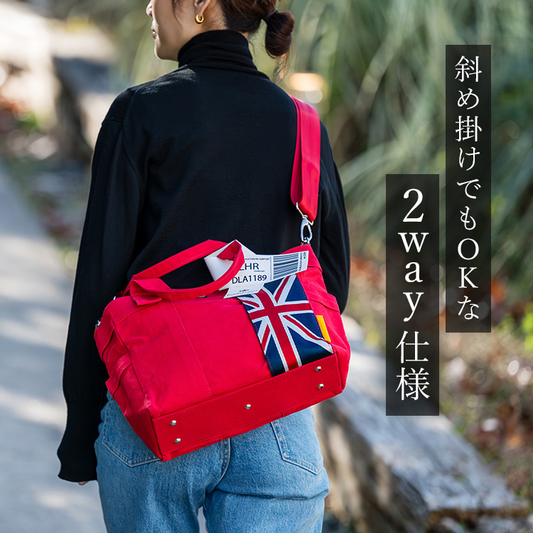 DOUBLELOOP】JOURNEY resort tote “2way SMALL”帆布トートバッグ