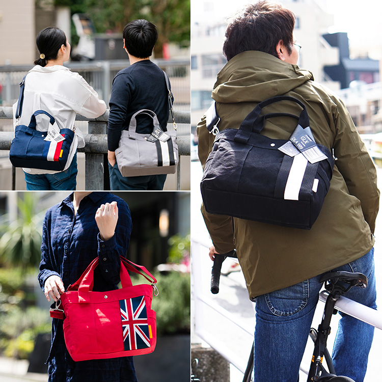 【DOUBLELOOP】JOURNEY resort tote “2way SMALL”帆布トートバッグ｜トートバッグ