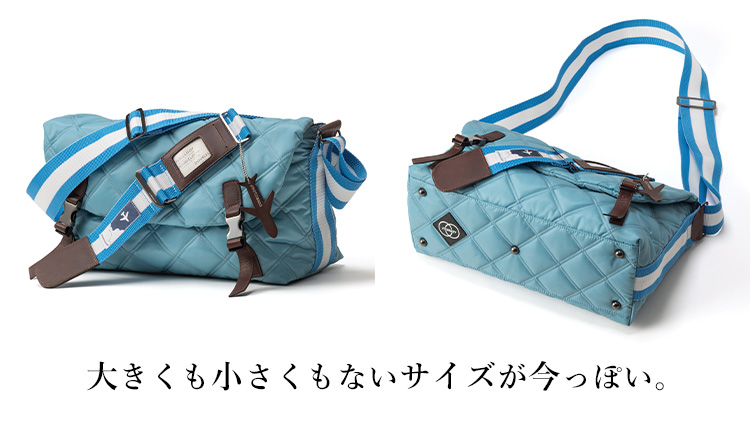 DOUBLELOOP】JOURNEY MESSENGER 藤巻別注スカイブルー | 藤巻百貨店