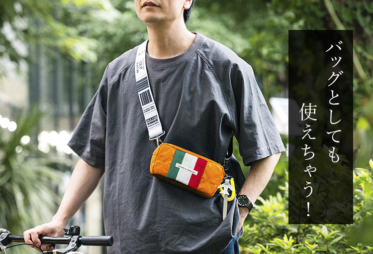 DOUBLELOOP】ショルダーフック付き POUCH | 藤巻百貨店
