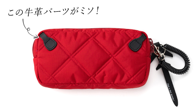 【DOUBLELOOP】ショルダーフック付き POUCH