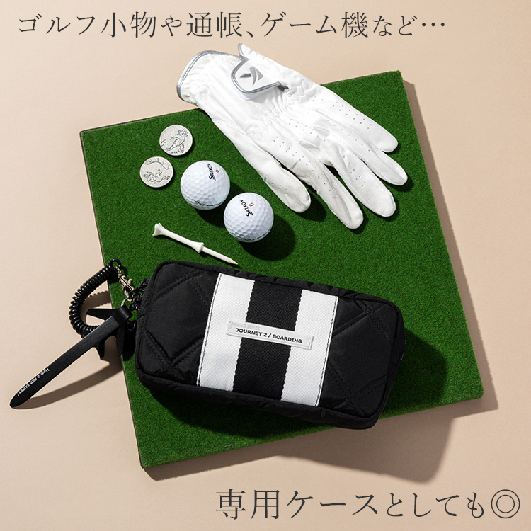 【DOUBLELOOP】ショルダーフック付き POUCH