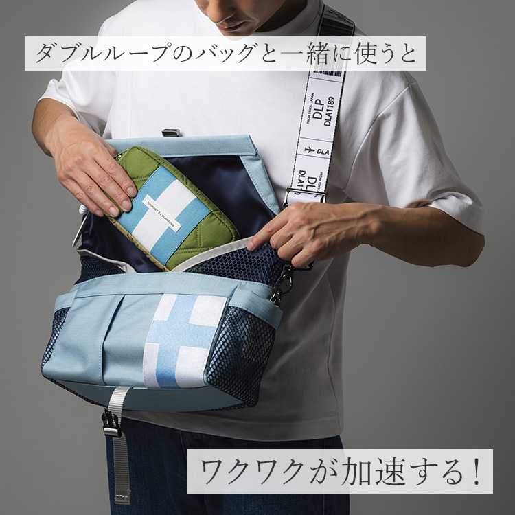 DOUBLELOOP】ショルダーフック付き POUCH | 藤巻百貨店