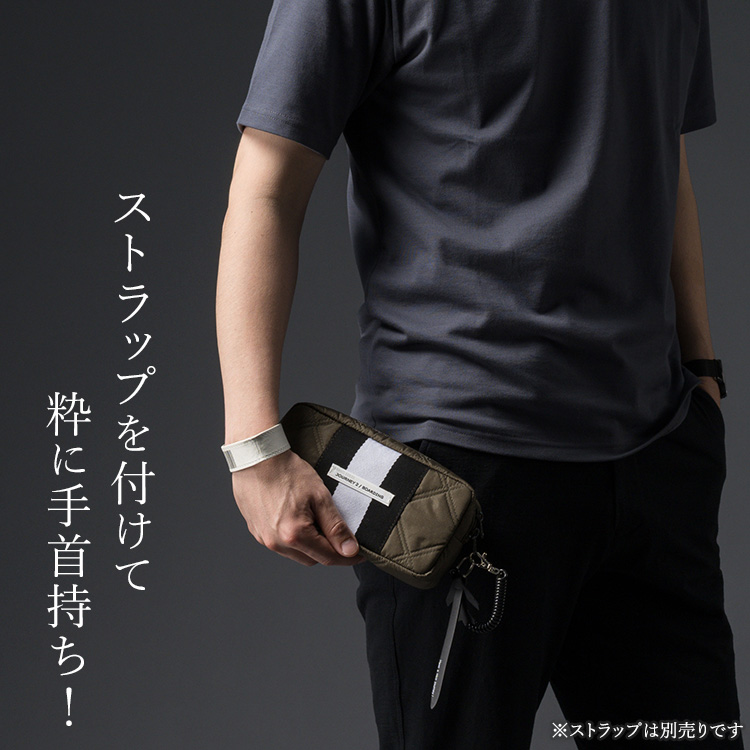 【DOUBLELOOP】ショルダーフック付き POUCH