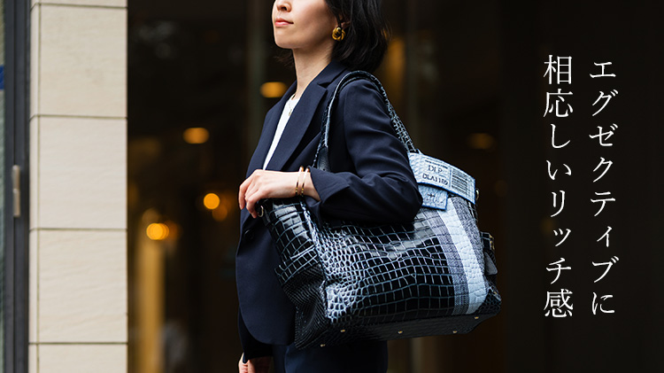 【DOUBLELOOP】CLASSICO resort tote MEDIUM