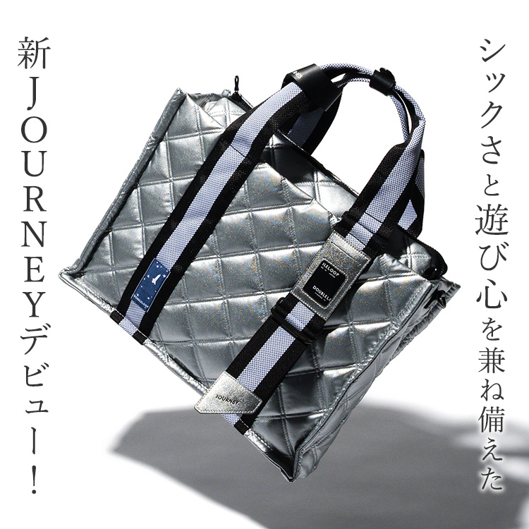 【DOUBLELOOP】“JOURNEY SQUARE” LARGE トートバッグ