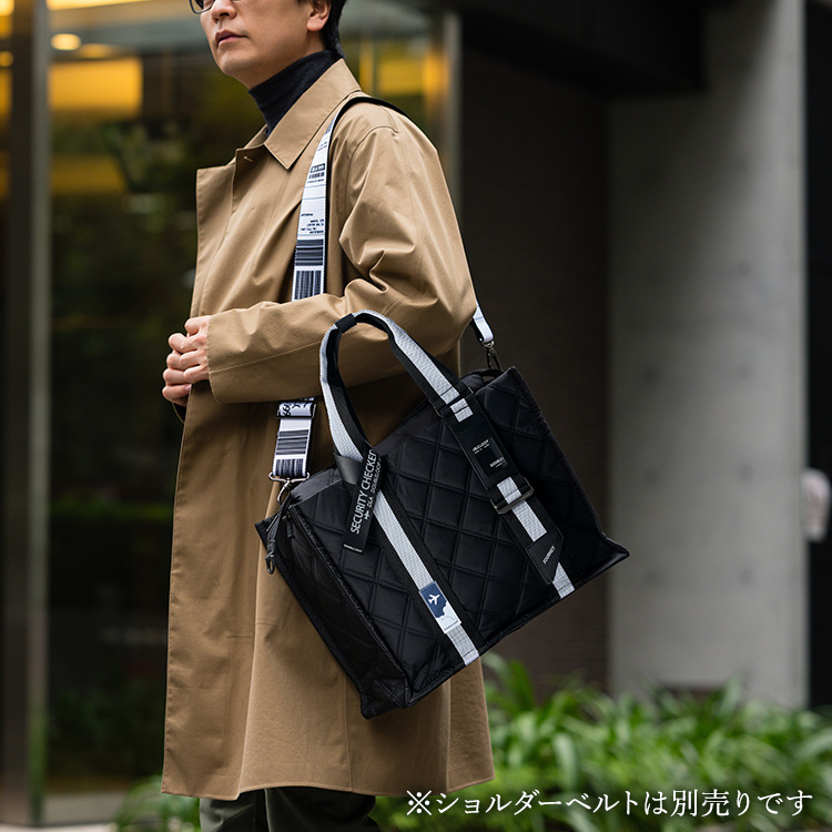 【DOUBLELOOP】“JOURNEY SQUARE” LARGE トートバッグ