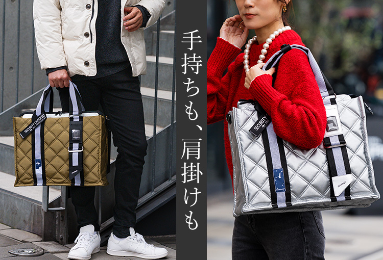 【DOUBLELOOP】“JOURNEY SQUARE” LARGE トートバッグ